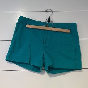 Banana Republic size 4 Aqua cotton shorts